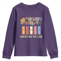 Lab Week Youth Sweatshirt Saved By The Lab Medical Laboratory Tech Medical Lab Tech