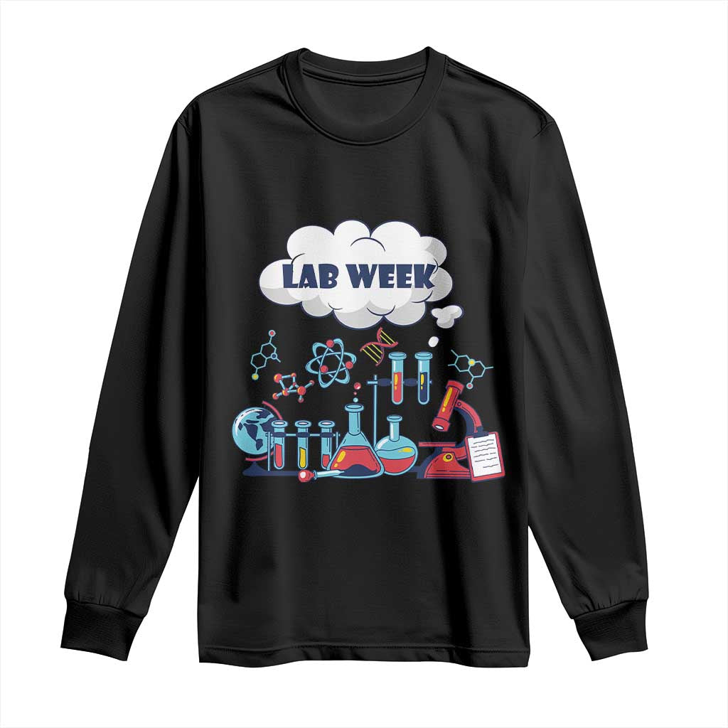 Lab Week Long Sleeve Shirt Medical Laboratory Science Lab Experiments