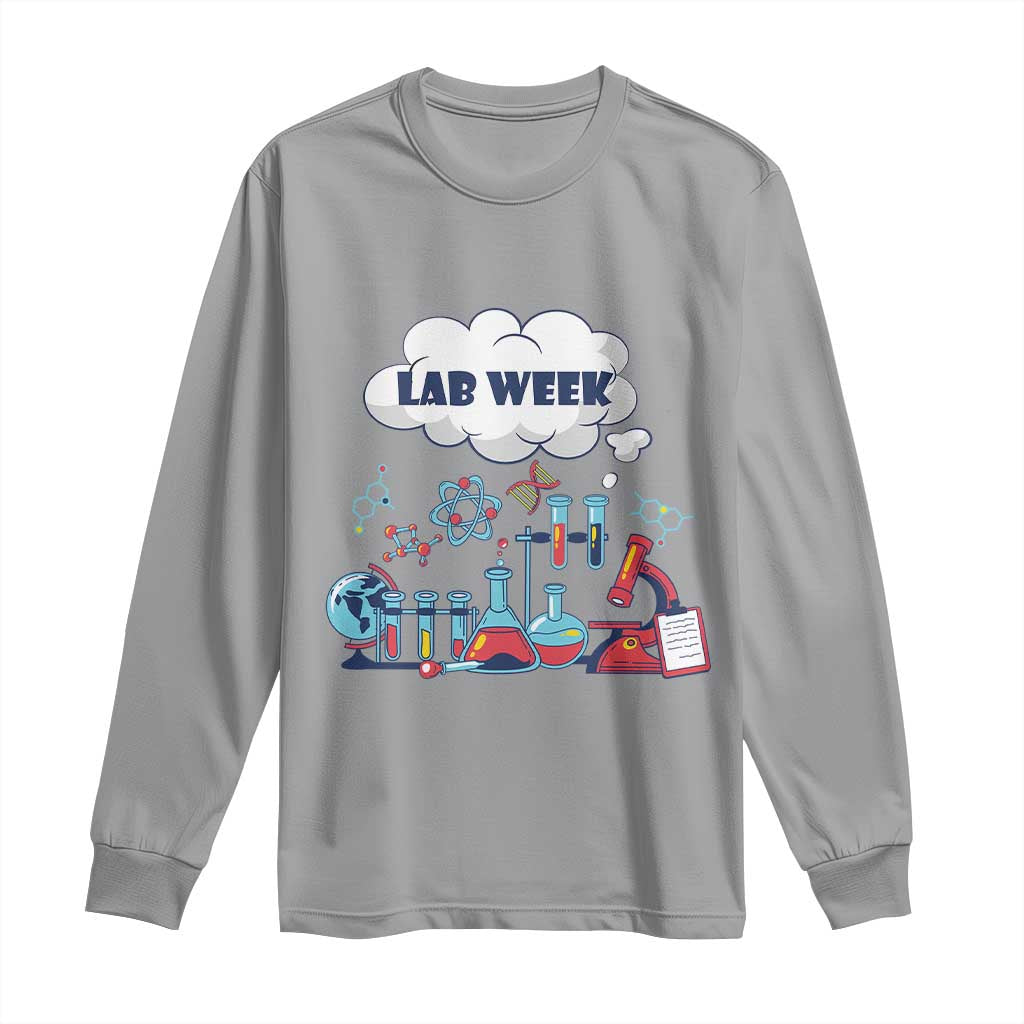 Lab Week Long Sleeve Shirt Medical Laboratory Science Lab Experiments
