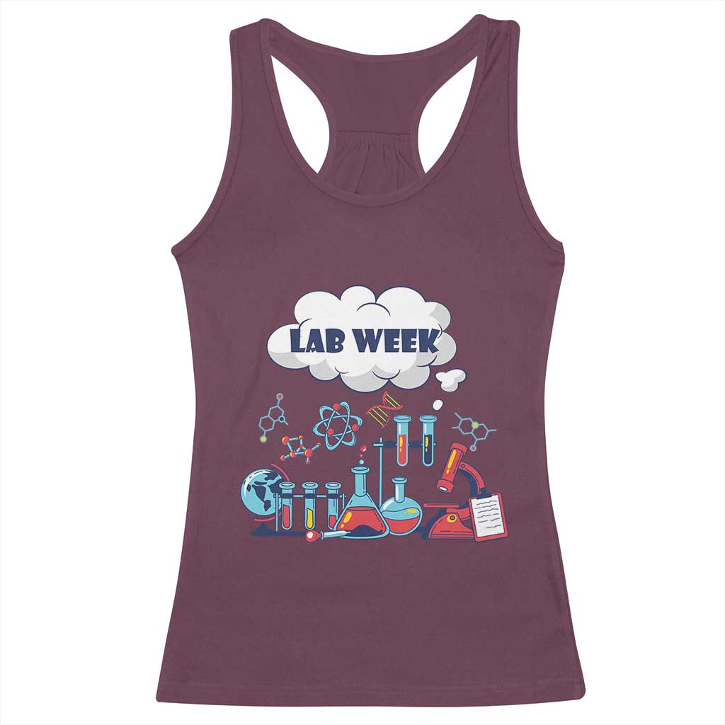 Lab Week Racerback Tank Top Medical Laboratory Science Lab Experiments