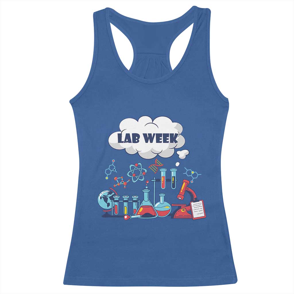 Lab Week Racerback Tank Top Medical Laboratory Science Lab Experiments