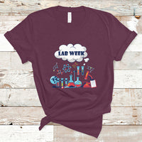 Medical Lab Tech T Shirt Lab Week Medical Laboratory Science Lab Experiments - Wonder Print Shop