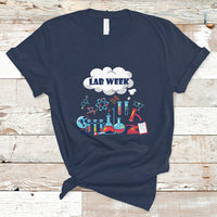 Medical Lab Tech T Shirt Lab Week Medical Laboratory Science Lab Experiments - Wonder Print Shop