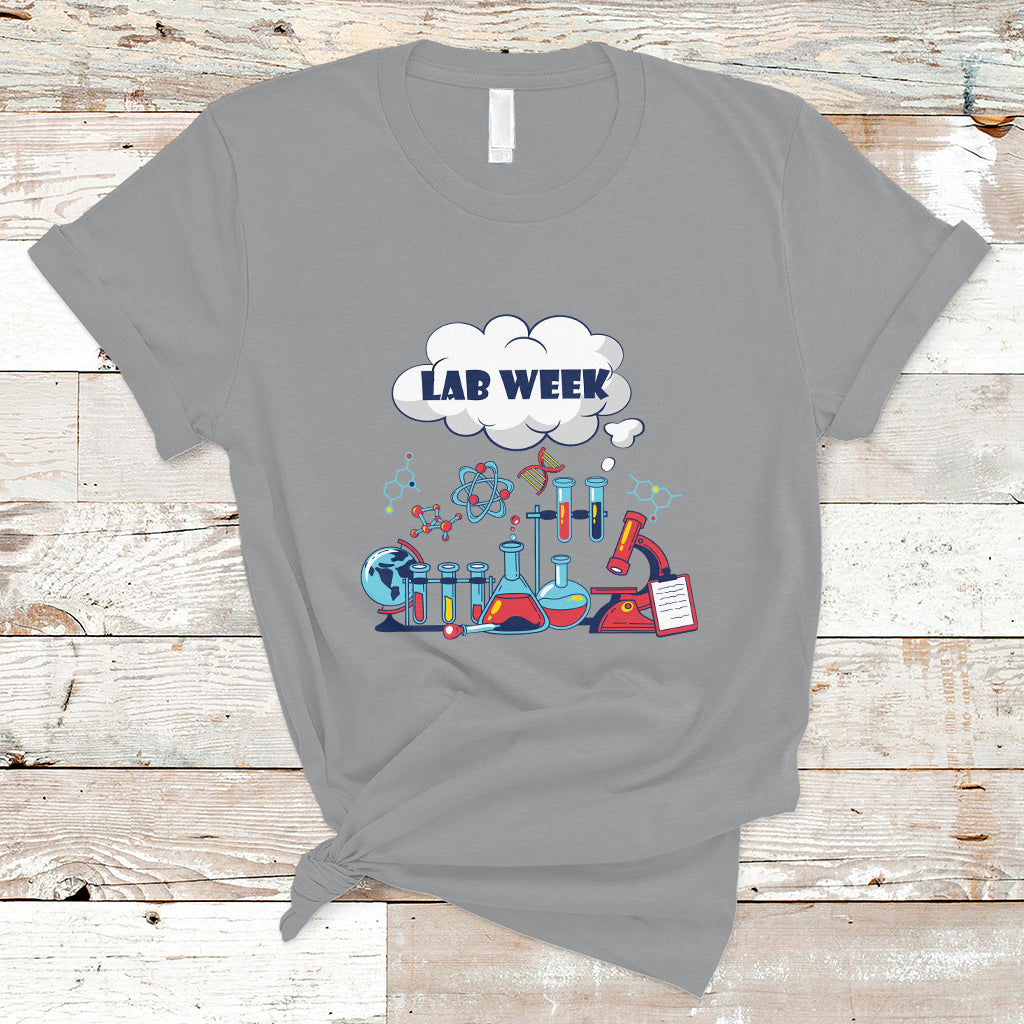 Medical Lab Tech T Shirt Lab Week Medical Laboratory Science Lab Experiments - Wonder Print Shop