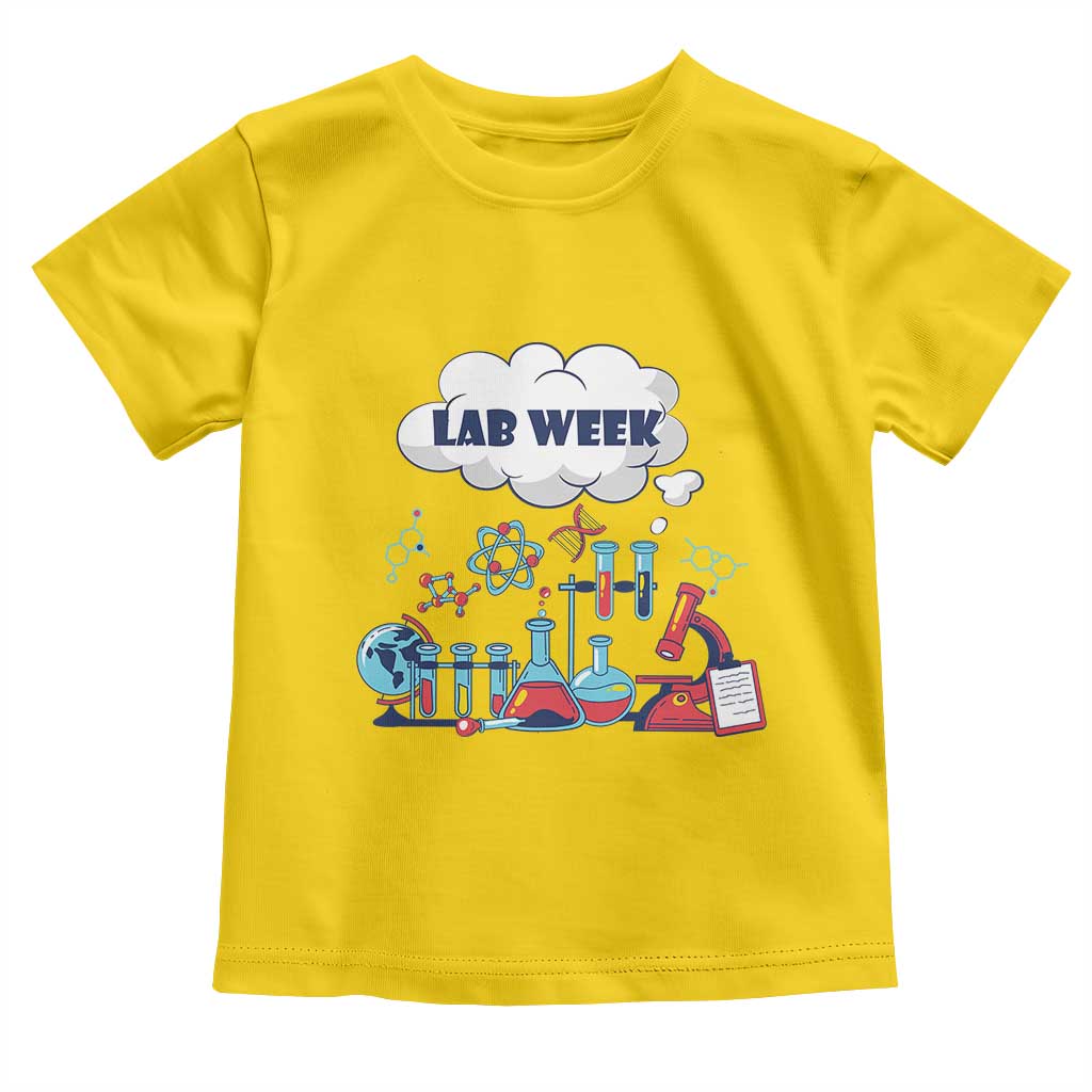 Lab Week Toddler T Shirt Medical Laboratory Science Lab Experiments