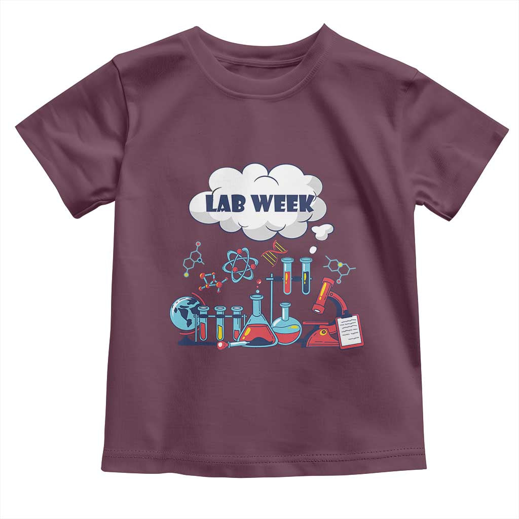 Lab Week Toddler T Shirt Medical Laboratory Science Lab Experiments