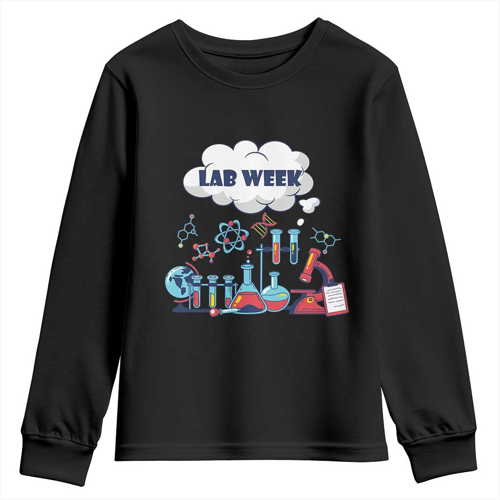 Lab Week Youth Sweatshirt Medical Laboratory Science Lab Experiments