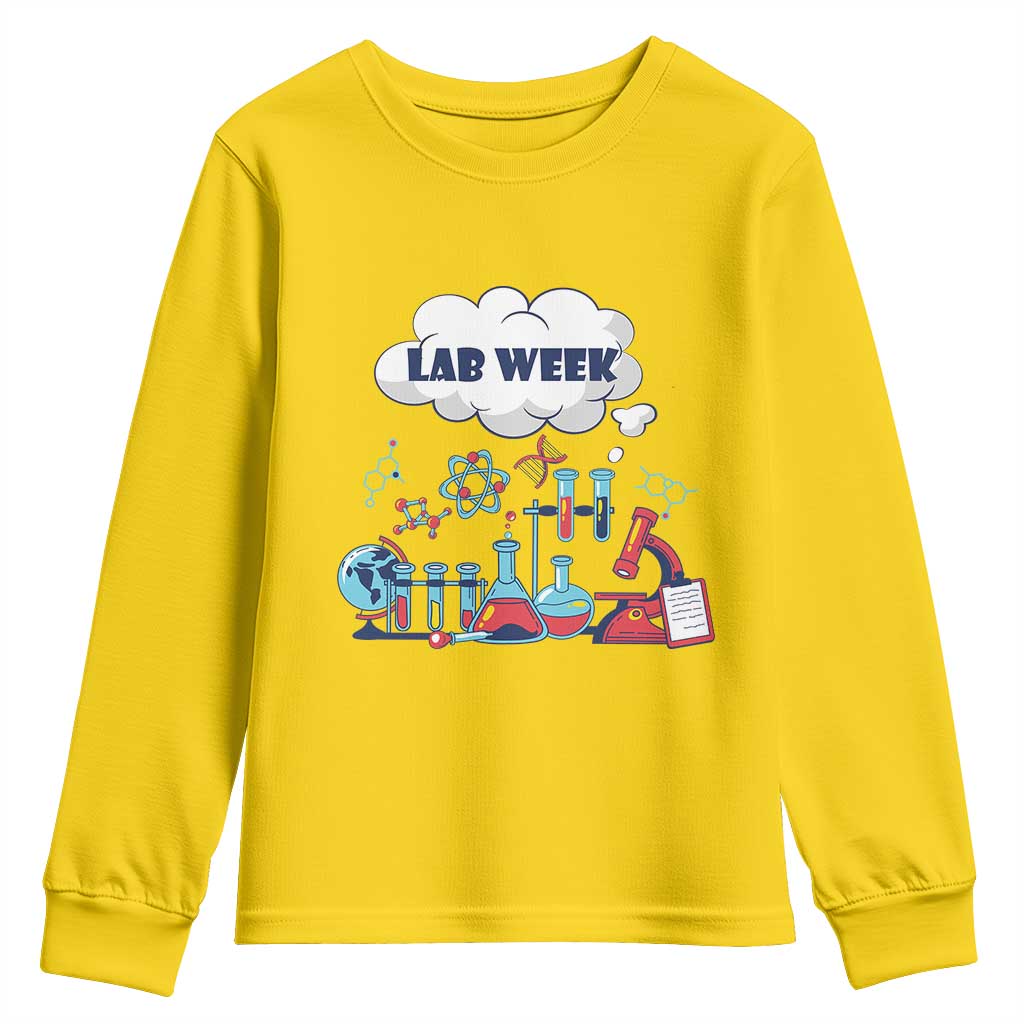 Lab Week Youth Sweatshirt Medical Laboratory Science Lab Experiments