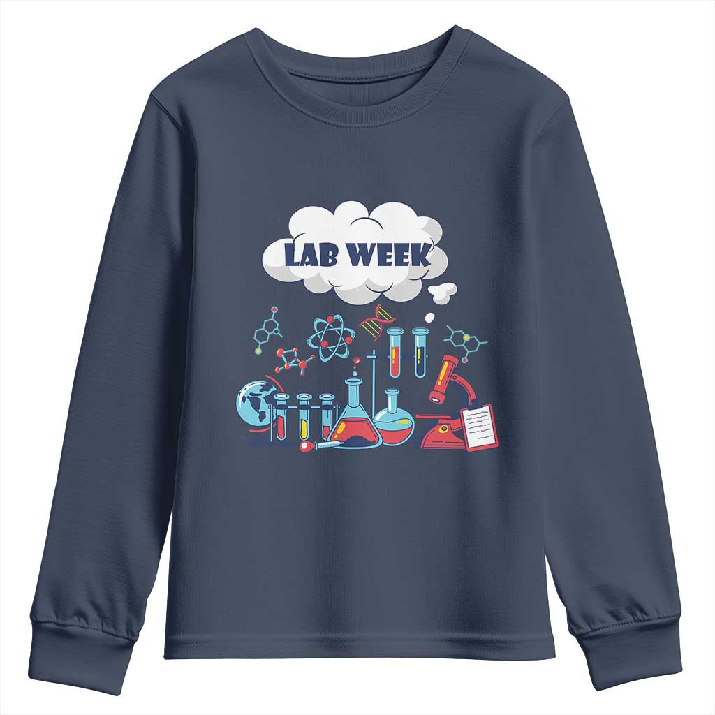 Lab Week Youth Sweatshirt Medical Laboratory Science Lab Experiments