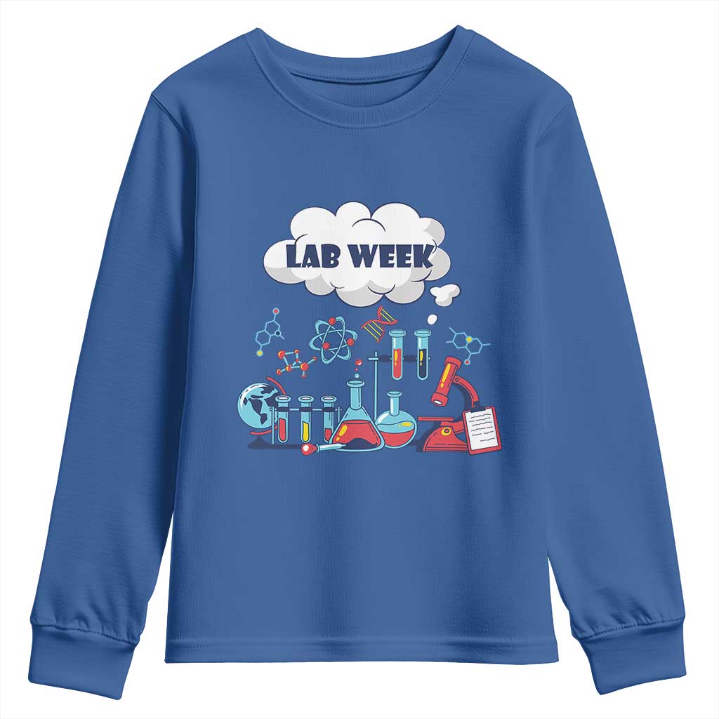 Lab Week Youth Sweatshirt Medical Laboratory Science Lab Experiments
