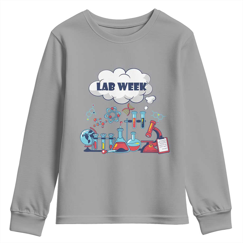 Lab Week Youth Sweatshirt Medical Laboratory Science Lab Experiments