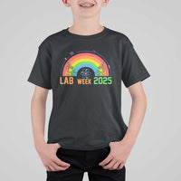 Lab Week T Shirt For Kid Medical Laboratory Science Lab Rainbow