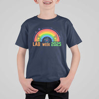 Lab Week T Shirt For Kid Medical Laboratory Science Lab Rainbow