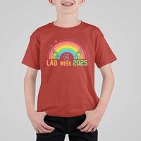 Lab Week T Shirt For Kid Medical Laboratory Science Lab Rainbow