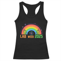 Lab Week Racerback Tank Top Medical Laboratory Science Lab Rainbow