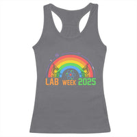 Lab Week Racerback Tank Top Medical Laboratory Science Lab Rainbow