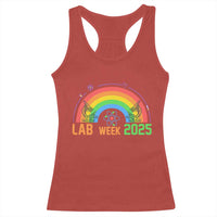 Lab Week Racerback Tank Top Medical Laboratory Science Lab Rainbow