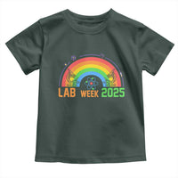 Lab Week Toddler T Shirt Medical Laboratory Science Lab Rainbow