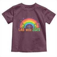 Lab Week Toddler T Shirt Medical Laboratory Science Lab Rainbow