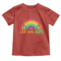 Lab Week Toddler T Shirt Medical Laboratory Science Lab Rainbow
