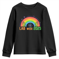 Lab Week Youth Sweatshirt Medical Laboratory Science Lab Rainbow