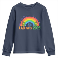 Lab Week Youth Sweatshirt Medical Laboratory Science Lab Rainbow