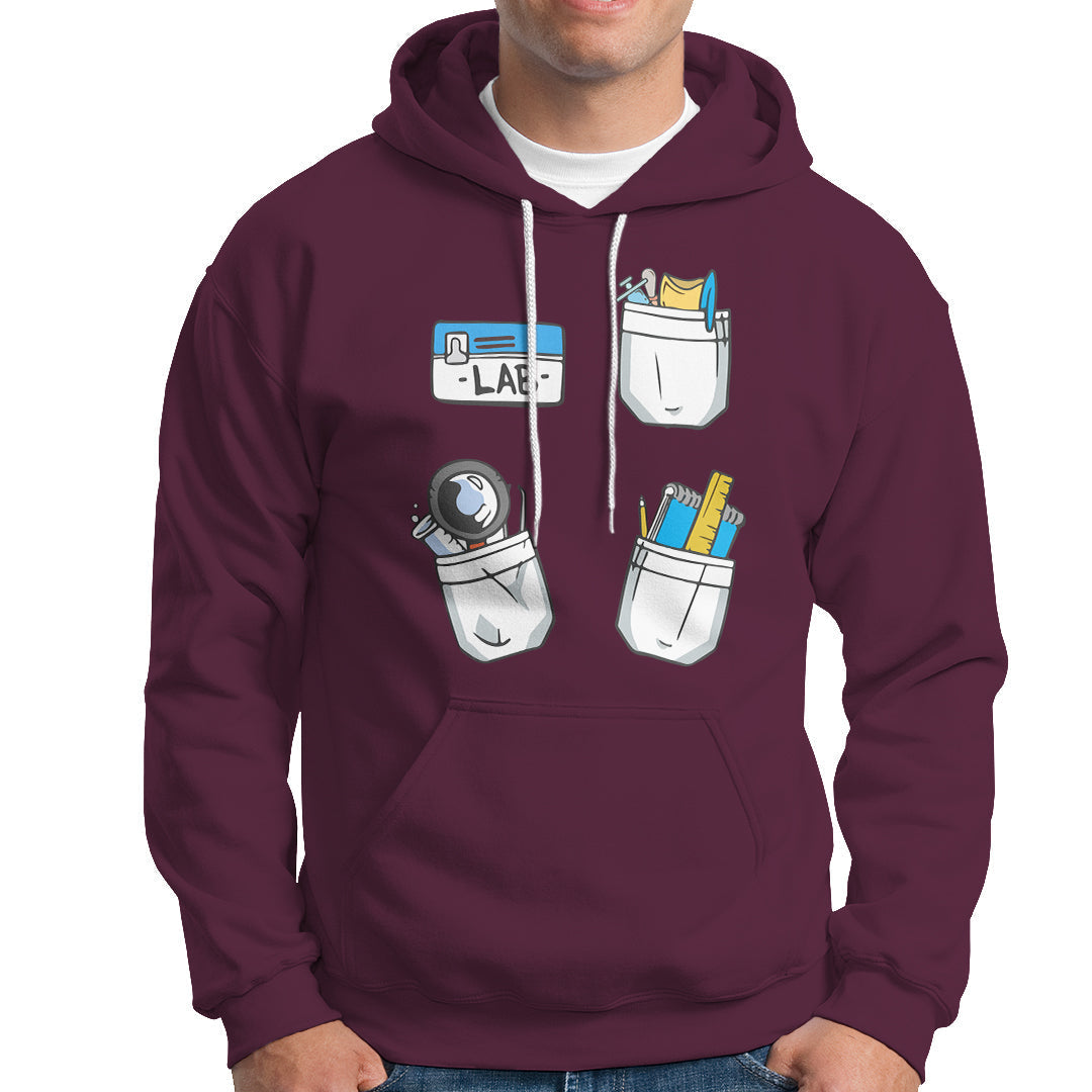 Medical Lab Tech Hoodie Lab Week Lab Techinician Scientist Laboratory Assistant - Wonder Print Shop