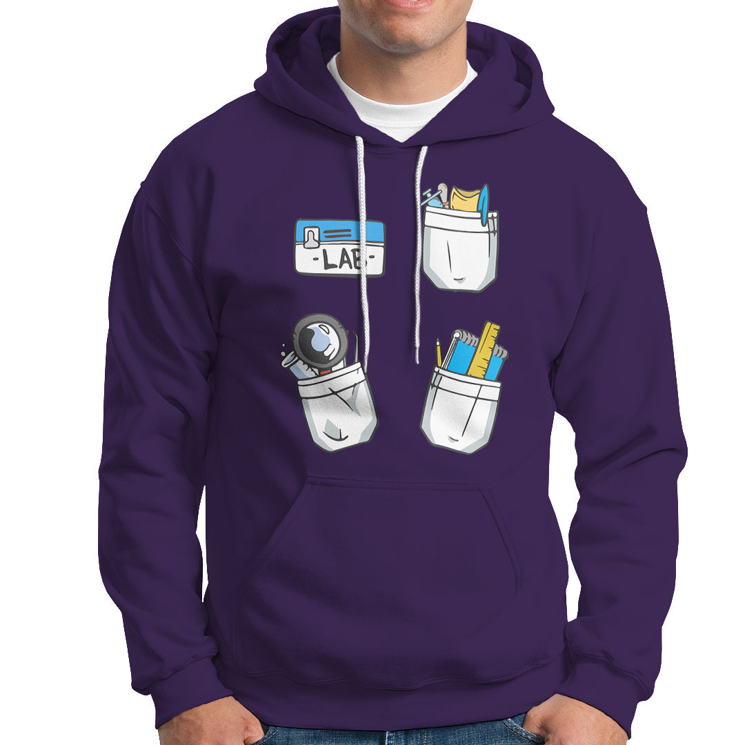 Medical Lab Tech Hoodie Lab Week Lab Techinician Scientist Laboratory Assistant - Wonder Print Shop