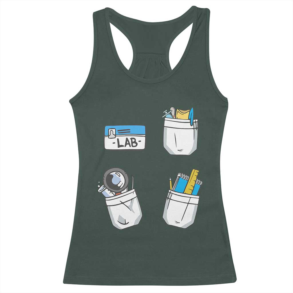 Lab Week Racerback Tank Top Lab Techinician Scientist Laboratory Assistant