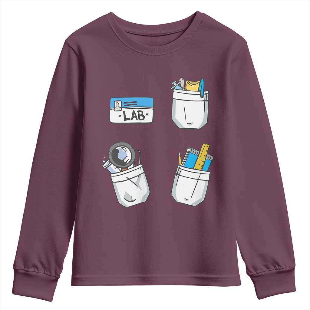 Lab Week Youth Sweatshirt Lab Techinician Scientist Laboratory Assistant