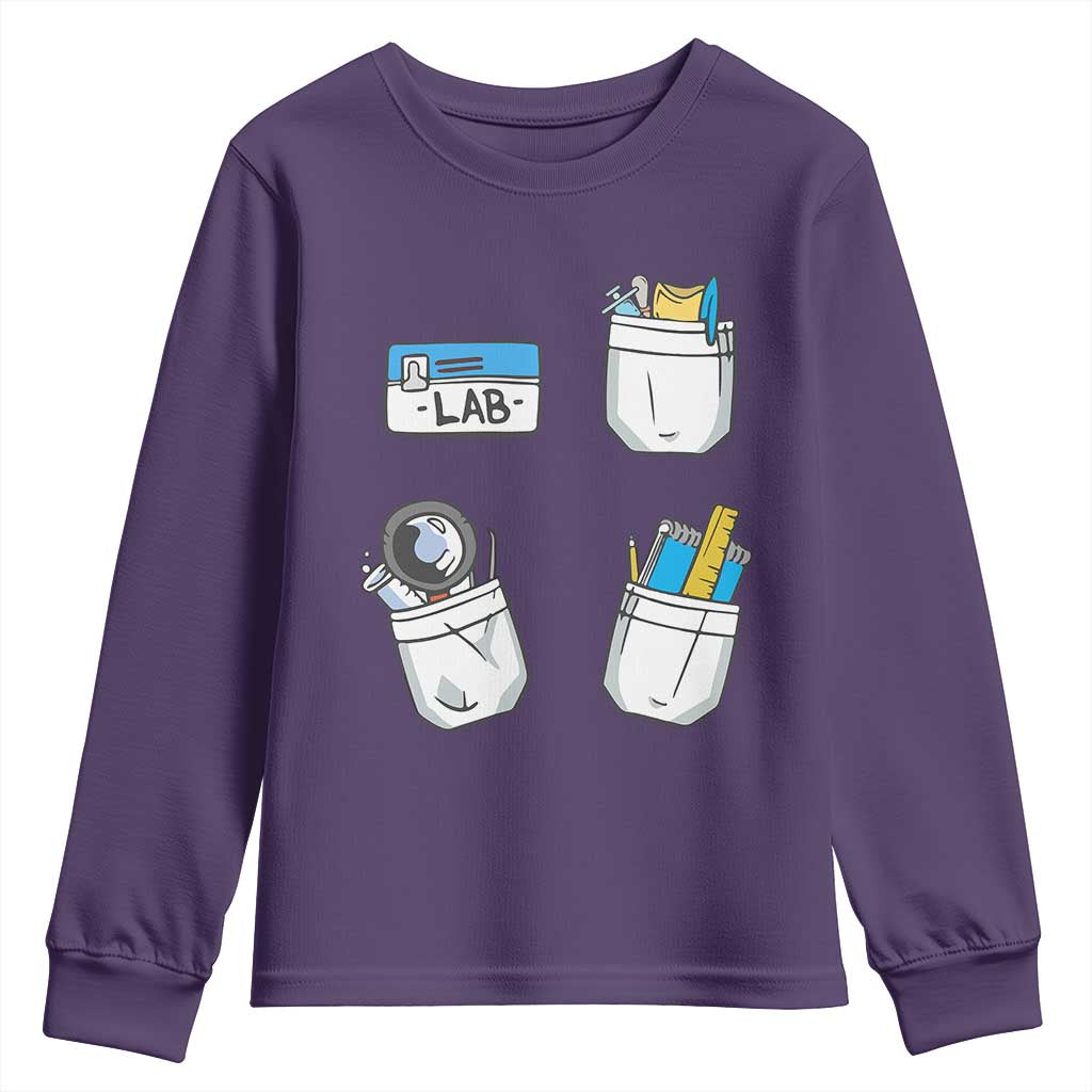 Lab Week Youth Sweatshirt Lab Techinician Scientist Laboratory Assistant