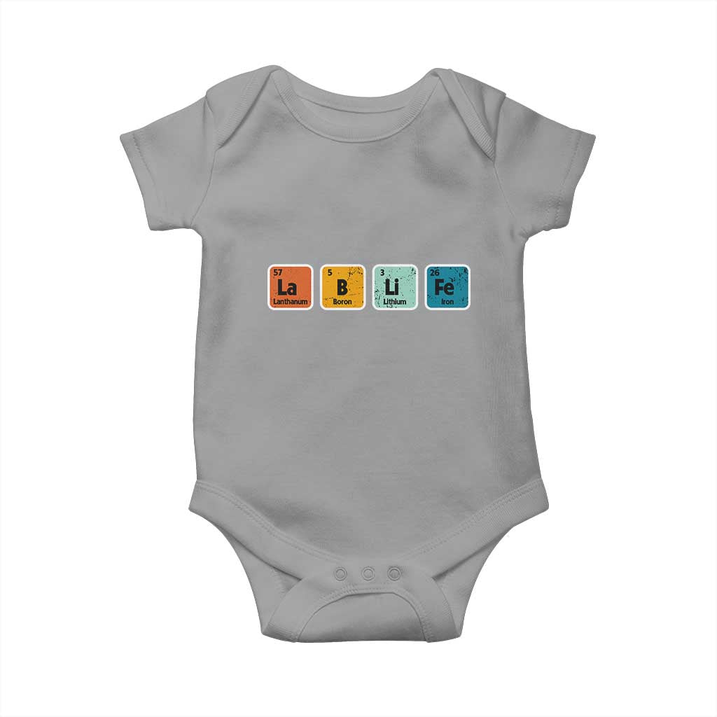 Lab Week Baby Onesie Funny Lab Life Laboratory Lab Rat Periodic Table