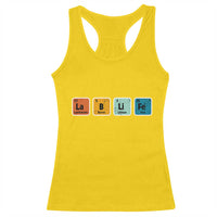 Lab Week Racerback Tank Top Funny Lab Life Laboratory Lab Rat Periodic Table