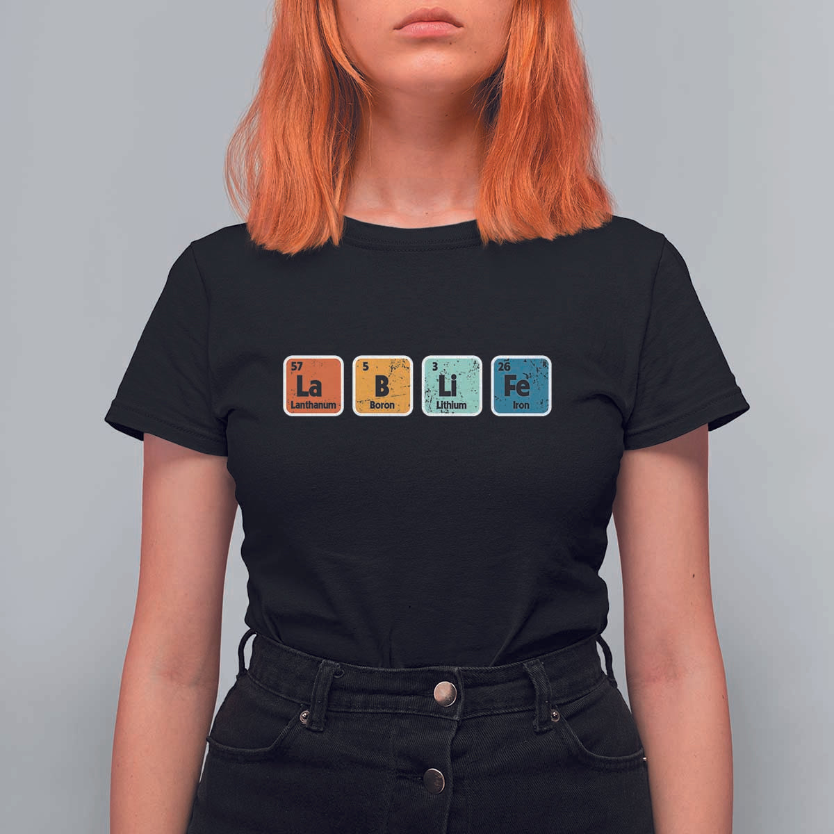 Lab Week T Shirt For Women Funny Lab Life Laboratory Lab Rat Periodic Table