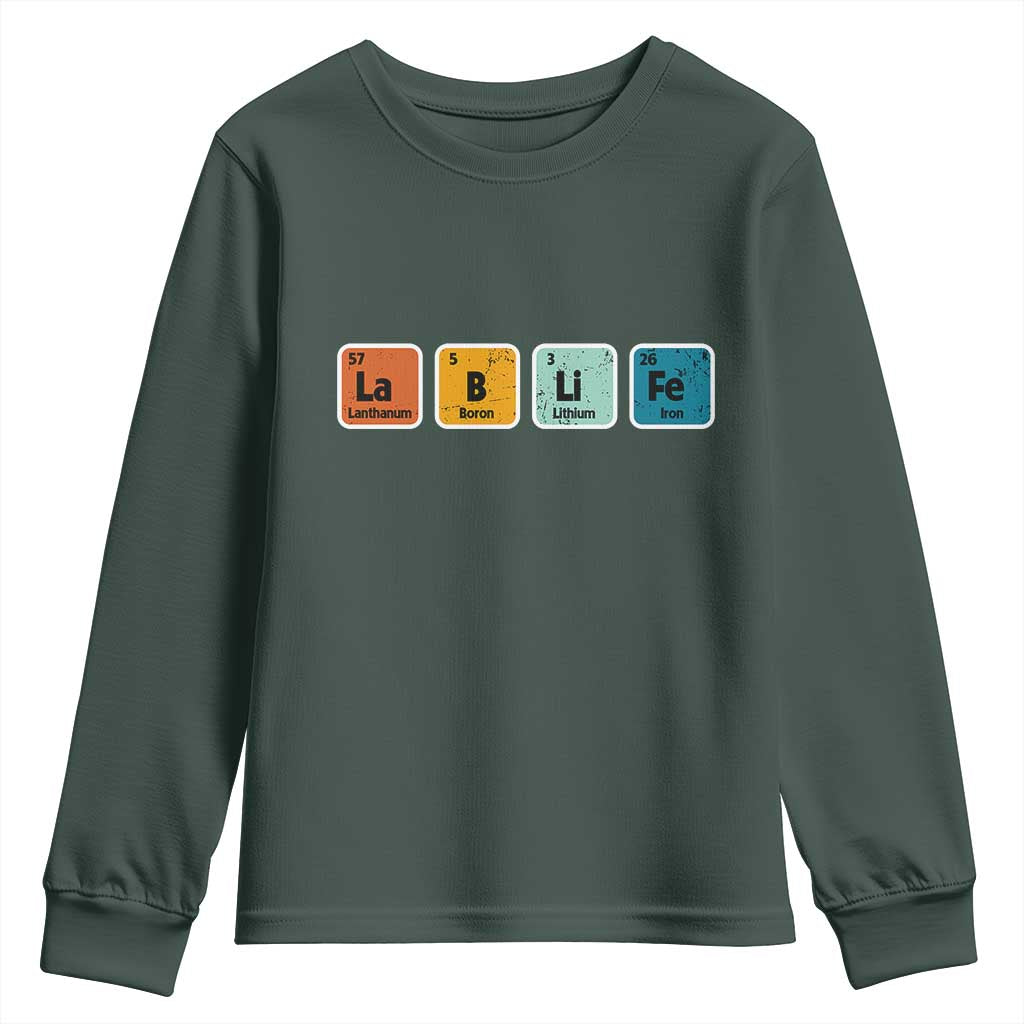 Lab Week Youth Sweatshirt Funny Lab Life Laboratory Lab Rat Periodic Table