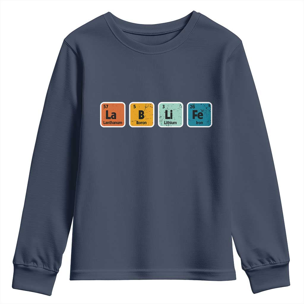 Lab Week Youth Sweatshirt Funny Lab Life Laboratory Lab Rat Periodic Table
