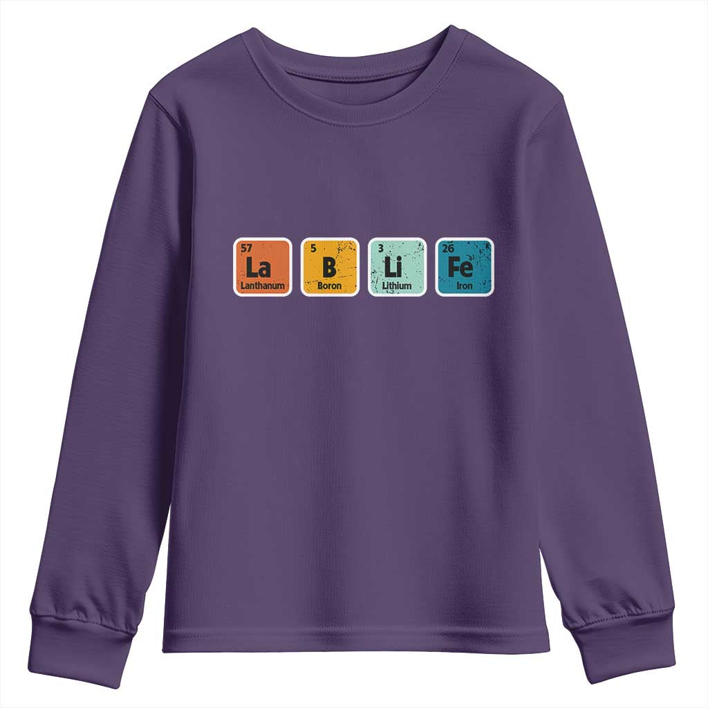 Lab Week Youth Sweatshirt Funny Lab Life Laboratory Lab Rat Periodic Table