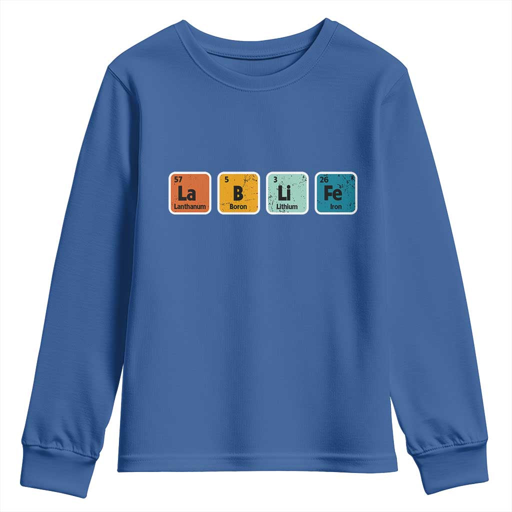 Lab Week Youth Sweatshirt Funny Lab Life Laboratory Lab Rat Periodic Table