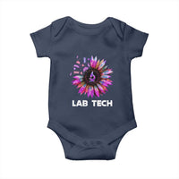 Lab Week Baby Onesie Lab Tech Sunflower Med Tech Medical Lab Technician