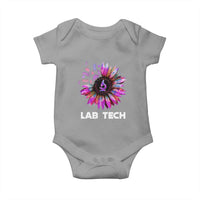 Lab Week Baby Onesie Lab Tech Sunflower Med Tech Medical Lab Technician