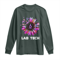 Lab Week Long Sleeve Shirt Lab Tech Sunflower Med Tech Medical Lab Technician