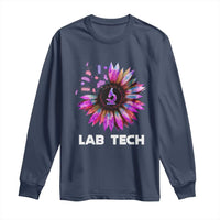 Lab Week Long Sleeve Shirt Lab Tech Sunflower Med Tech Medical Lab Technician