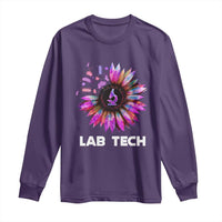 Lab Week Long Sleeve Shirt Lab Tech Sunflower Med Tech Medical Lab Technician