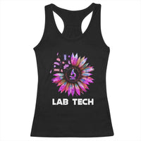 Lab Week Racerback Tank Top Lab Tech Sunflower Med Tech Medical Lab Technician