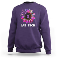 Medical Lab Tech Sweatshirt Lab Week Lab Tech Sunflower Med Tech Medical Lab Technician - Wonder Print Shop