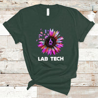Medical Lab Tech T Shirt Lab Week Lab Tech Sunflower Med Tech Medical Lab Technician - Wonder Print Shop