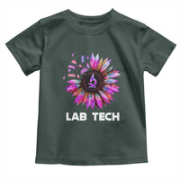 Lab Week Toddler T Shirt Lab Tech Sunflower Med Tech Medical Lab Technician