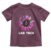 Lab Week Toddler T Shirt Lab Tech Sunflower Med Tech Medical Lab Technician