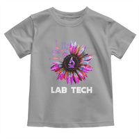 Lab Week Toddler T Shirt Lab Tech Sunflower Med Tech Medical Lab Technician