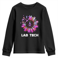 Lab Week Youth Sweatshirt Lab Tech Sunflower Med Tech Medical Lab Technician